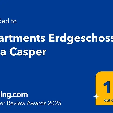 Erdgeschoss Casper Apartman *